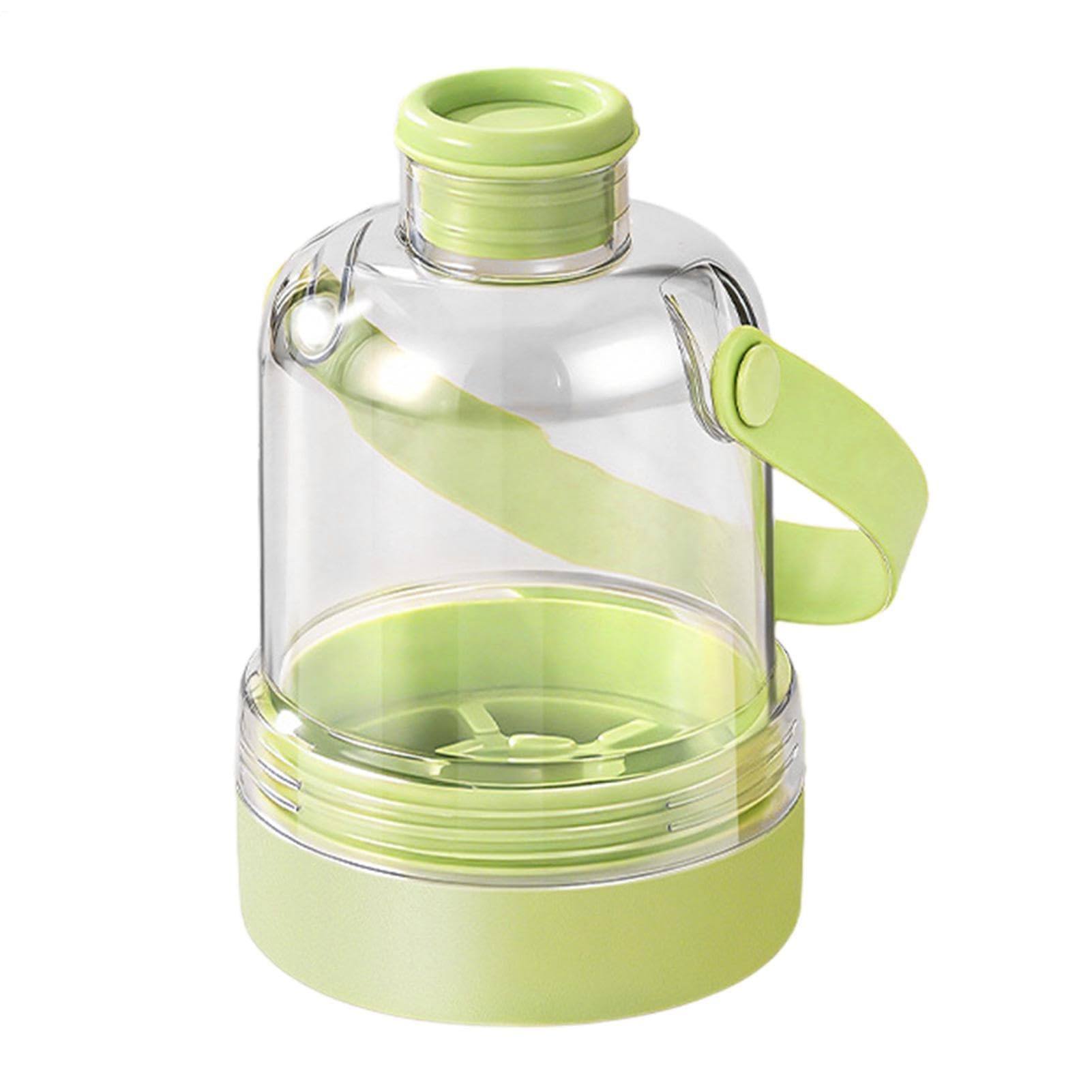 Bandejas de hielo para congelador, 400 ml, portátil, 2 en 1, reutilizable, con tapa y contenedor, ideal para playa al aire libre, picnic, camping, oficina, gimnasio, bebida, jugo, cóctel