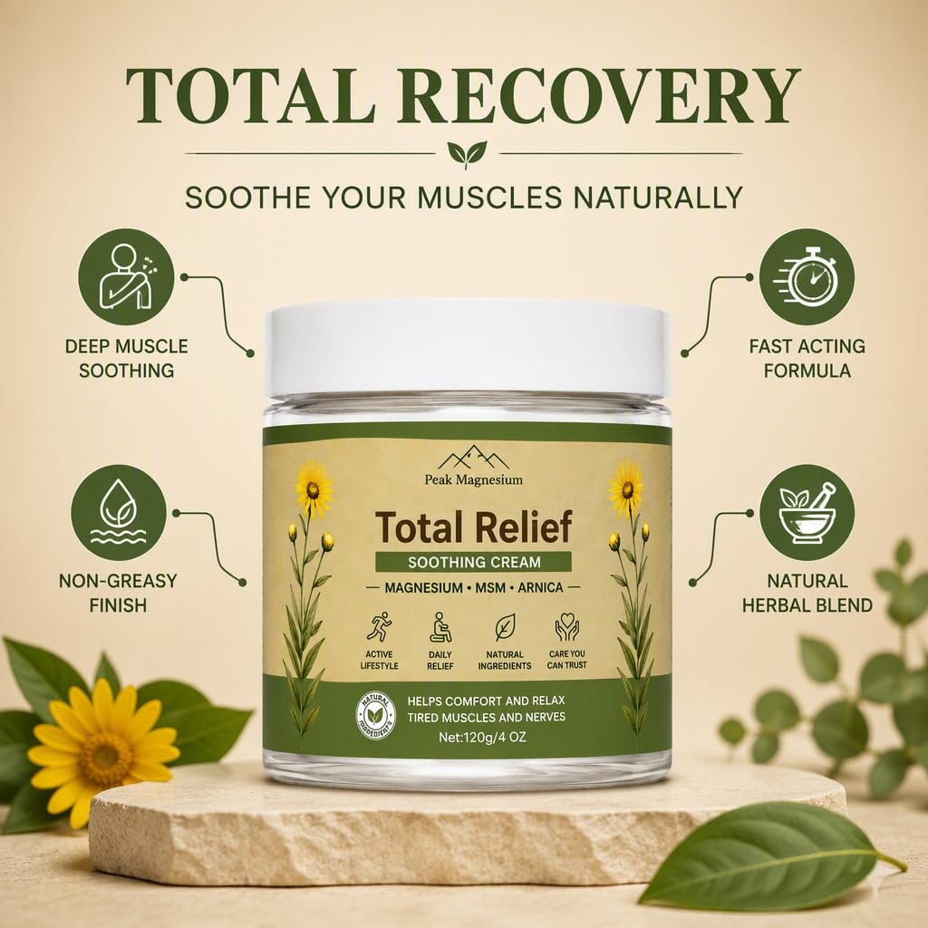 Total Relief Peak Health Magnesium Cream — Amazon image 4