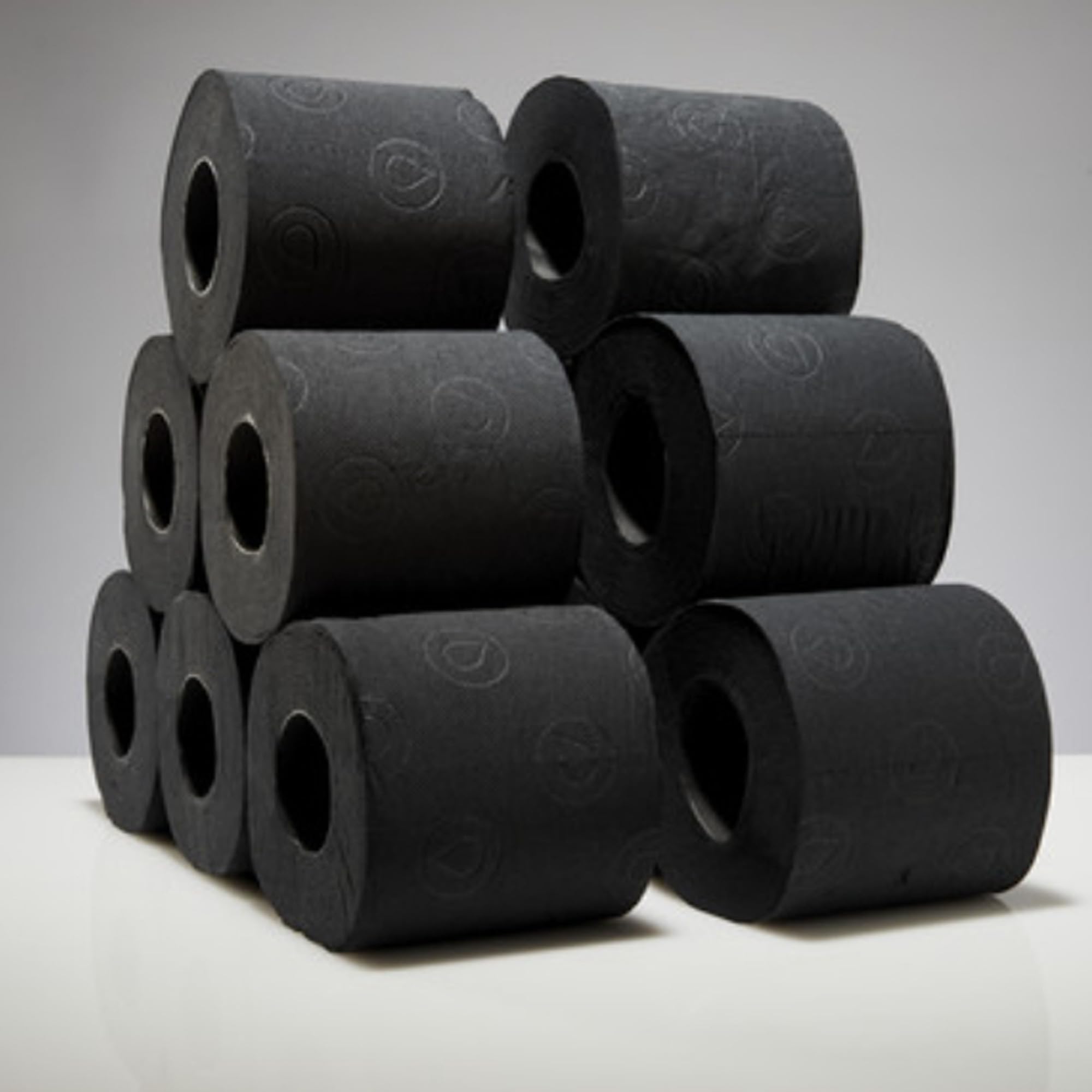 Renova Papel higiénico Negro - 1 pack de 6 rollos de papel