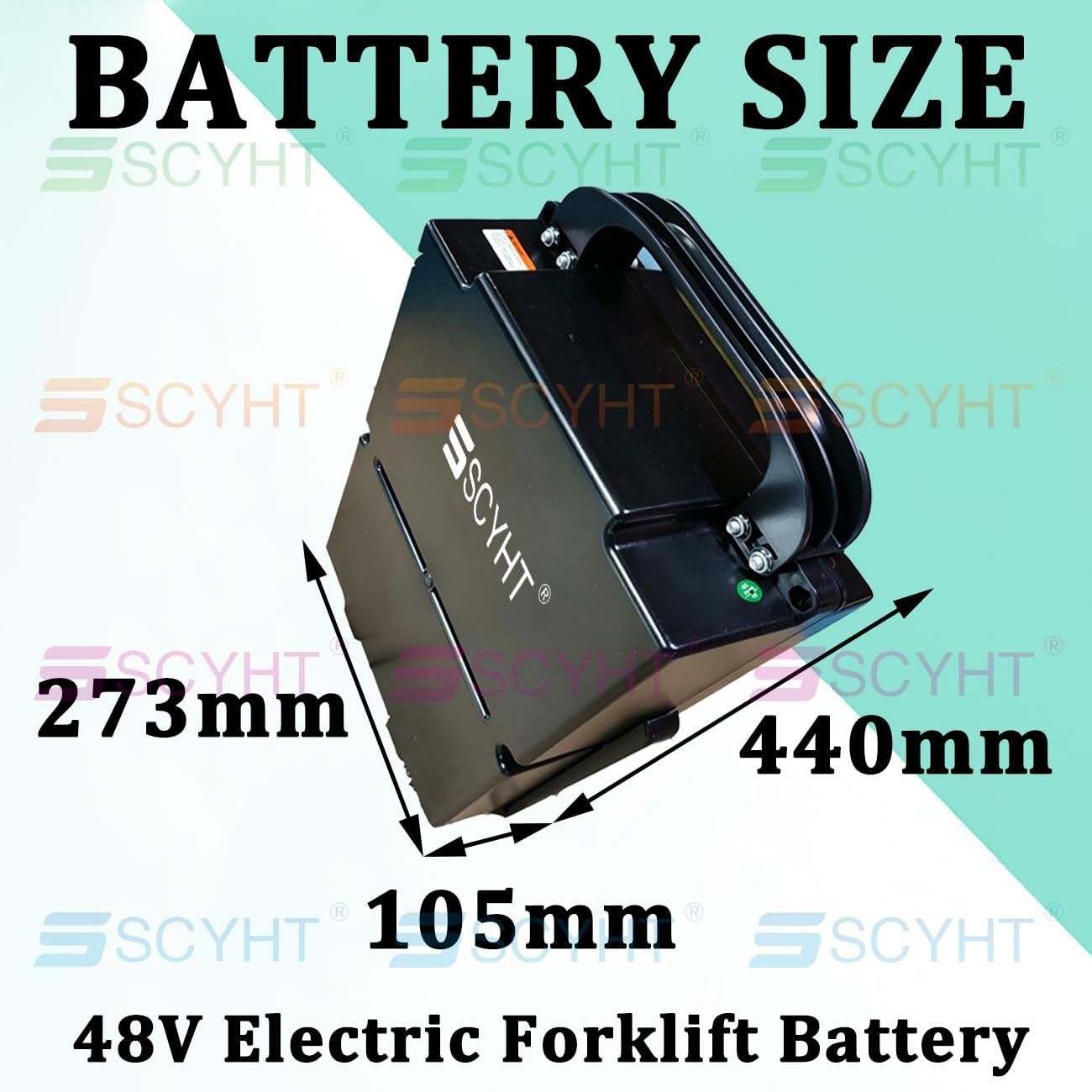 48-Volt Lithiumbatterie 20Ah 30Ah Batterie Elektrostapler für EPL205Z Batterien elektrische Hubwagen für MT16/20 LiFePO4-Batterien mit BMS und Griff,48v30ah