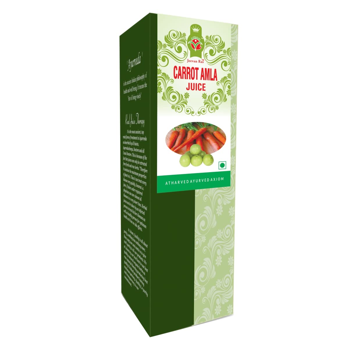 Axiom Carrot Amla Juice 1000ml (Pack of 2) | Herbal Juice | No Added Sugar | 100% Natural WHO GMP, GLP Certified Product (B0BTW567CN) Amazon Price History, Amazon Price Tracker