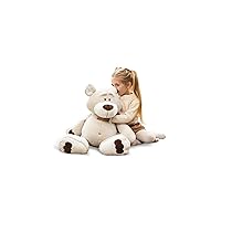 NICI orso di peluche Bendix 70cm I Orsetto con zampe grandi e coccolose I Peluche per gli amanti dei peluche I Animale di peluche da produzione sostenibile – 49446