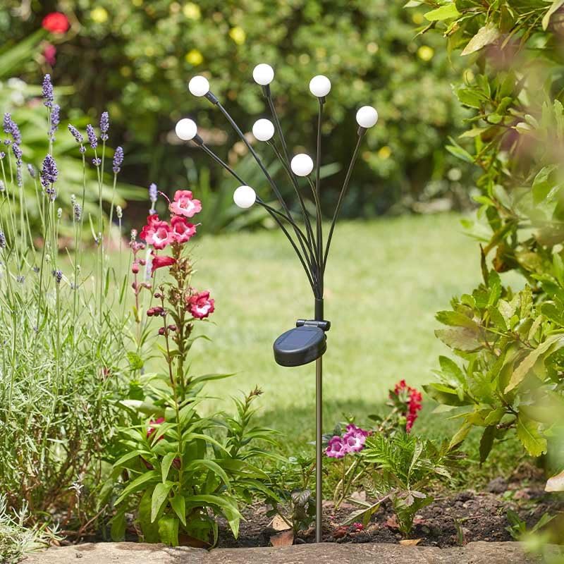 8-Stem Multi Coloured, Stake Light