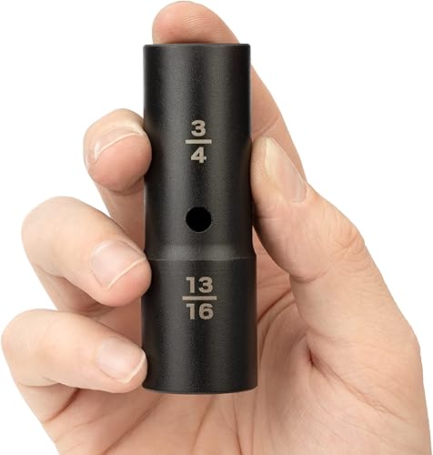 Miniatura 9 de TEKTON 12 pulgada de accionamiento 0.748 x 0.827 in pared delgada impacto Flip Socket  SIF21921