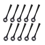 Generic 10 Pack Side Brushes, Replacement Parts for Shark IQ Robot R101AE (RV1001AE),RV1100,RV1101,RV2011DRUS, RV912S,R100, Shark AI AV2501S,AV2501AE,RV2502AE Robotic., Gray