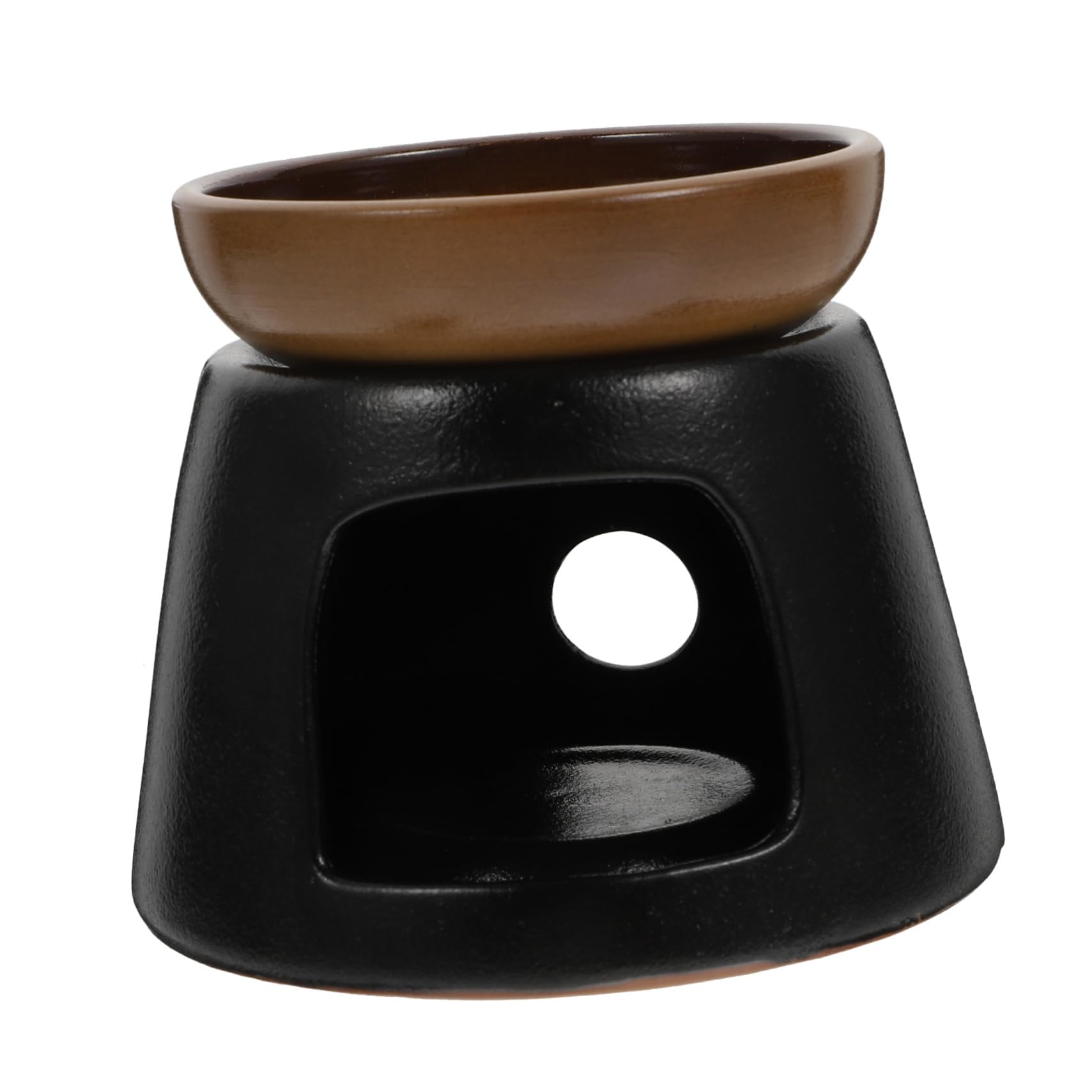 FUNOMOCYA Tea Pot Warmer Base Tea Stove Holder Candleholder for Teapot Ceramic Tea Warmer Multi-Function Warmer