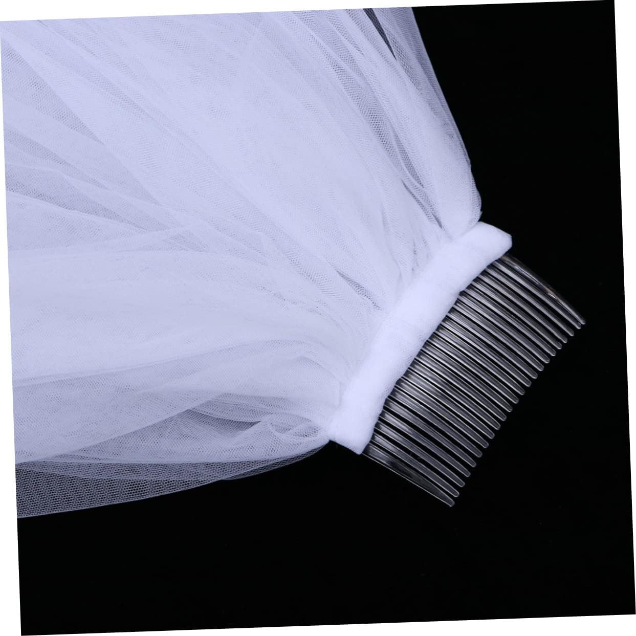 minkissy Wedding Veil Bridal Veils for Wedding Tiara for Bride Wedding Engagement Veil White Veil Thick Veil