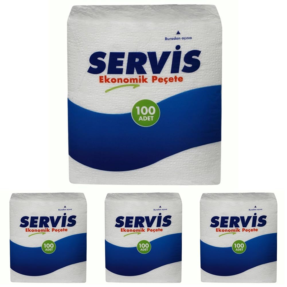 Servis Peçete 100'lü 4lü paket