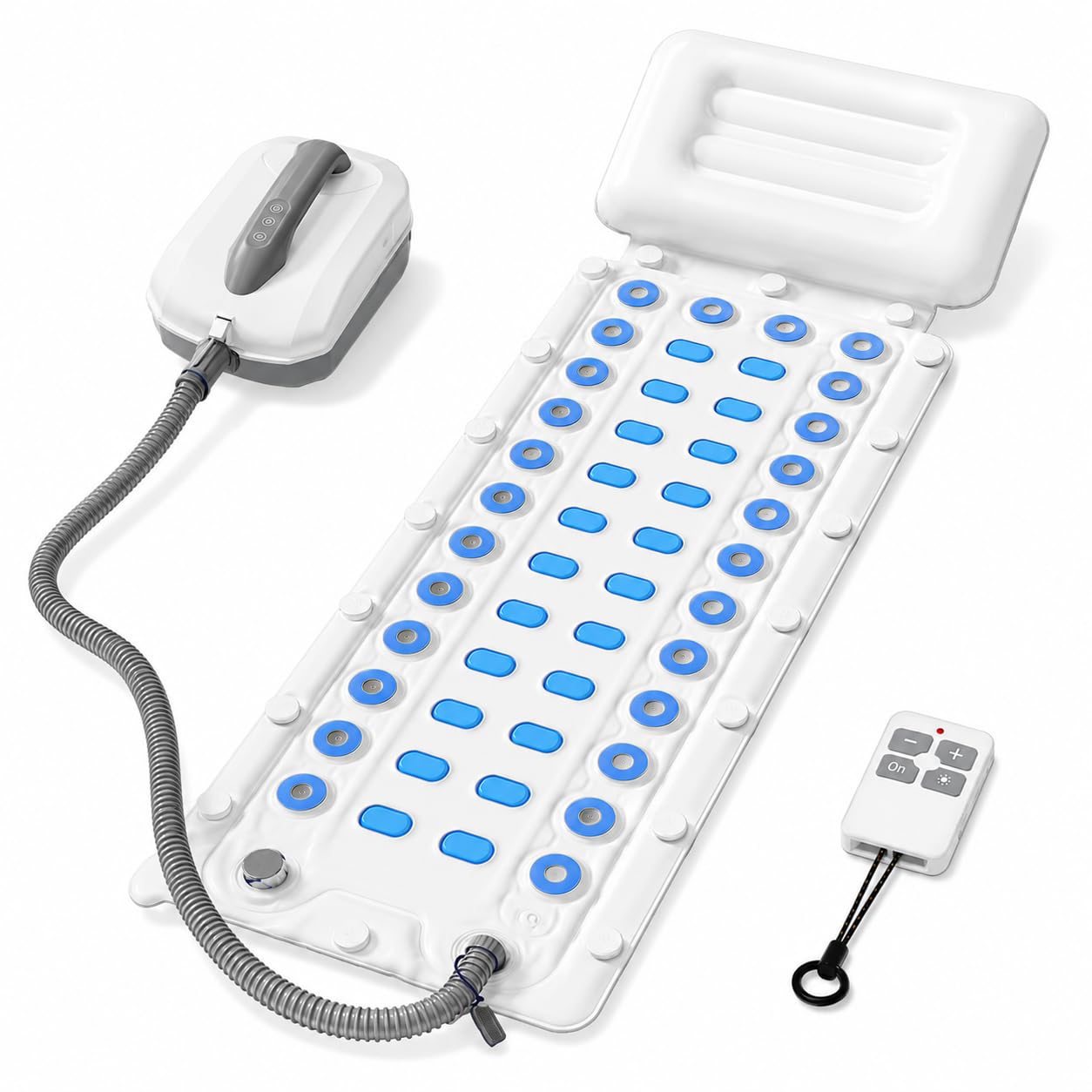 Photo 1 of SHUIMEIYAN Bubble Bath Massager Mat - White