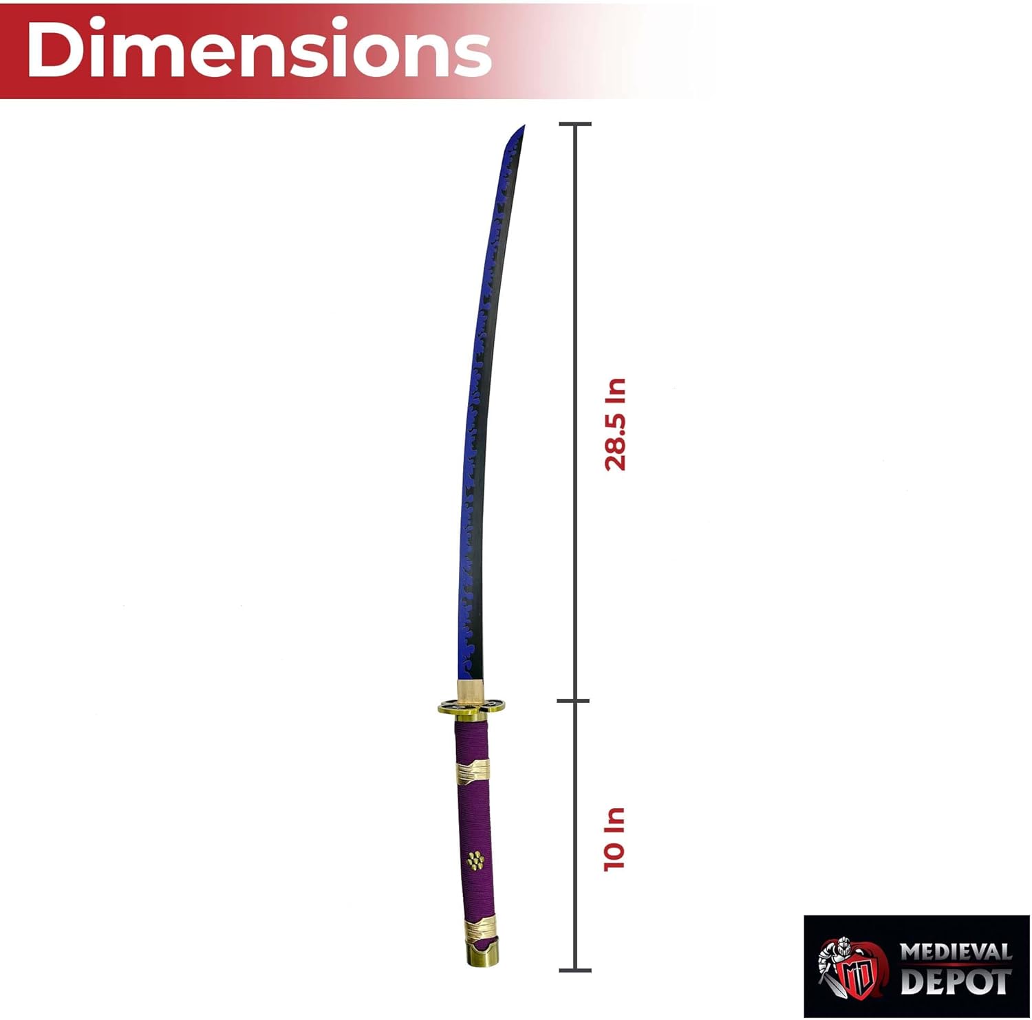 MedievalDepot Official One Piece Zoro Signature Sword Collection