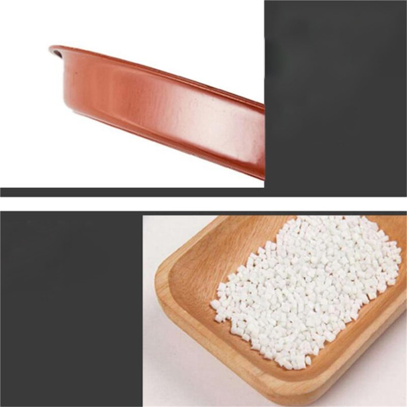 Plastikowe podstawki do doniczek 30 szt. tace na doniczki Okrągłe spodki rośliny Wielokolorowe rozmiary Wewnątrz zewnątrz(Red,11.5x13.5cm)