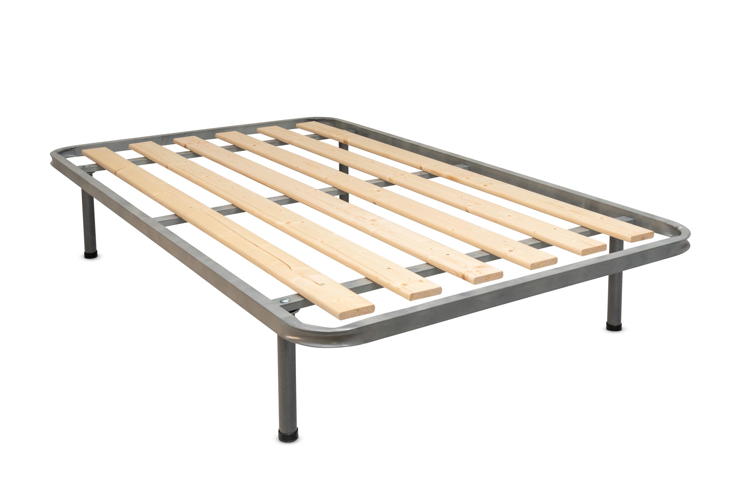 Bed Store SISTEMI RIPOSO Rete A Tavole Piazza E Mezza 120X200 Ortopedica A Tavola Rinforzata 4 Piedi