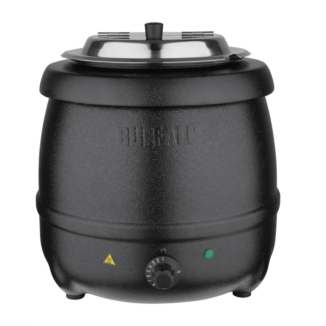 Buffalo Soup Kettle. 10 Litre. Black