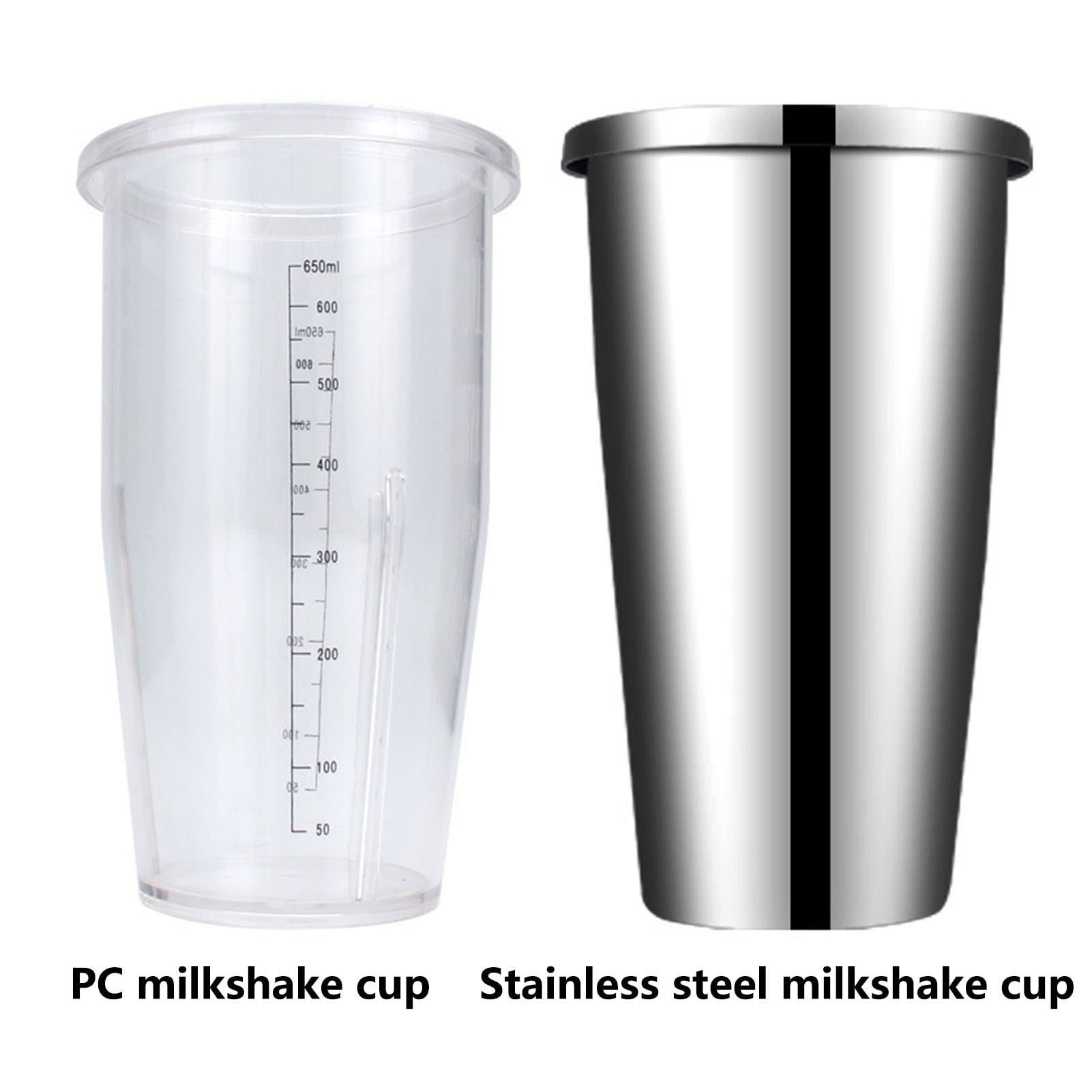 PAHION Classico Creatore di Frapphake 2 velocità Macchina da Shaker al Latte Elettrico Bevi Mixer Acciaio Inossidabile Bevi Cocktail Mixer Protein Shaker per Il Ristorante Bar 18.000 Giri/Min 1000 Ml