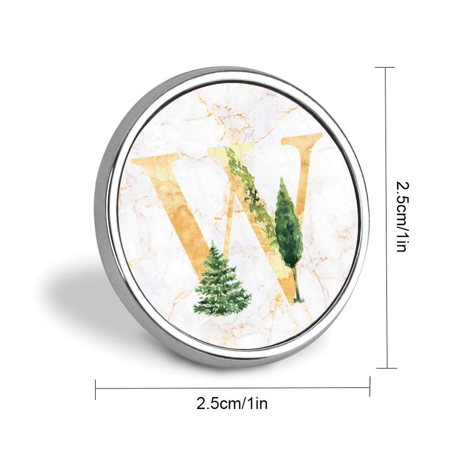 Anstecknadeln aus Emaille, Anfangsbuchstabe N, für Rucksäcke, Monogramm, Waldhut, Monogramm, lustig, Monogramm, Buchstabe, niedlich, coole Pins für Jacken, Kleidung, Hochzeit, Party, Set of