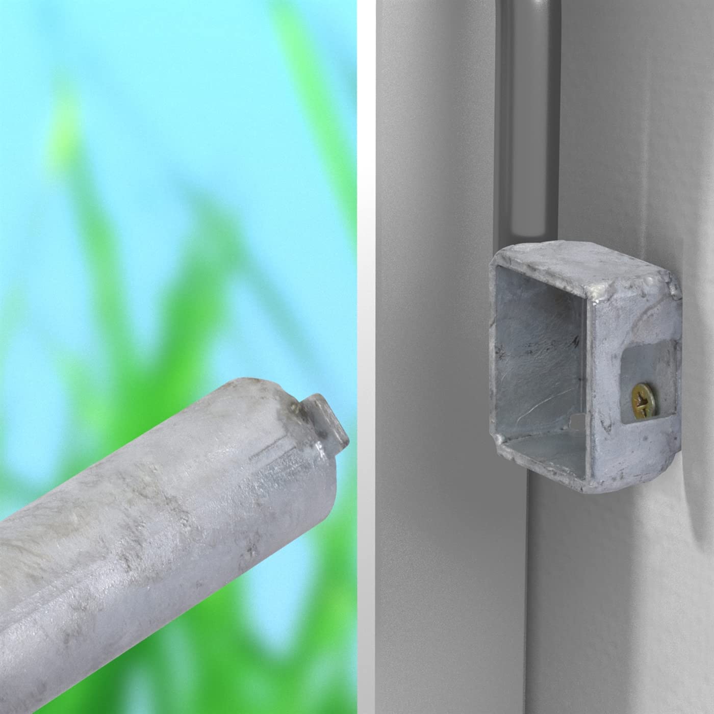 VOSS Barra de Seguridad para Puertas y Ventanas, 1000-1700 mm