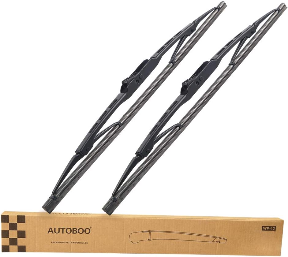 AUTOBOO Replacement for Jeep Wrangler Front Windshield Wiper Blades 20072017 Wiper Blade 15