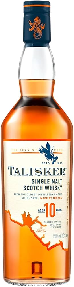 Amazon.co.jp: Talisker タリスカー 10年 箱入り [ ウイスキー