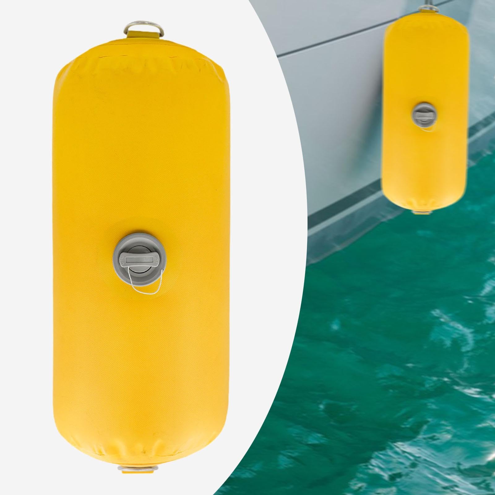 harayaa Parabordo Gonfiabile per Barche Marine, Resistenza All'ormeggio, Boa di Ancoraggio Portatile Galleggiante per attività All'aperto