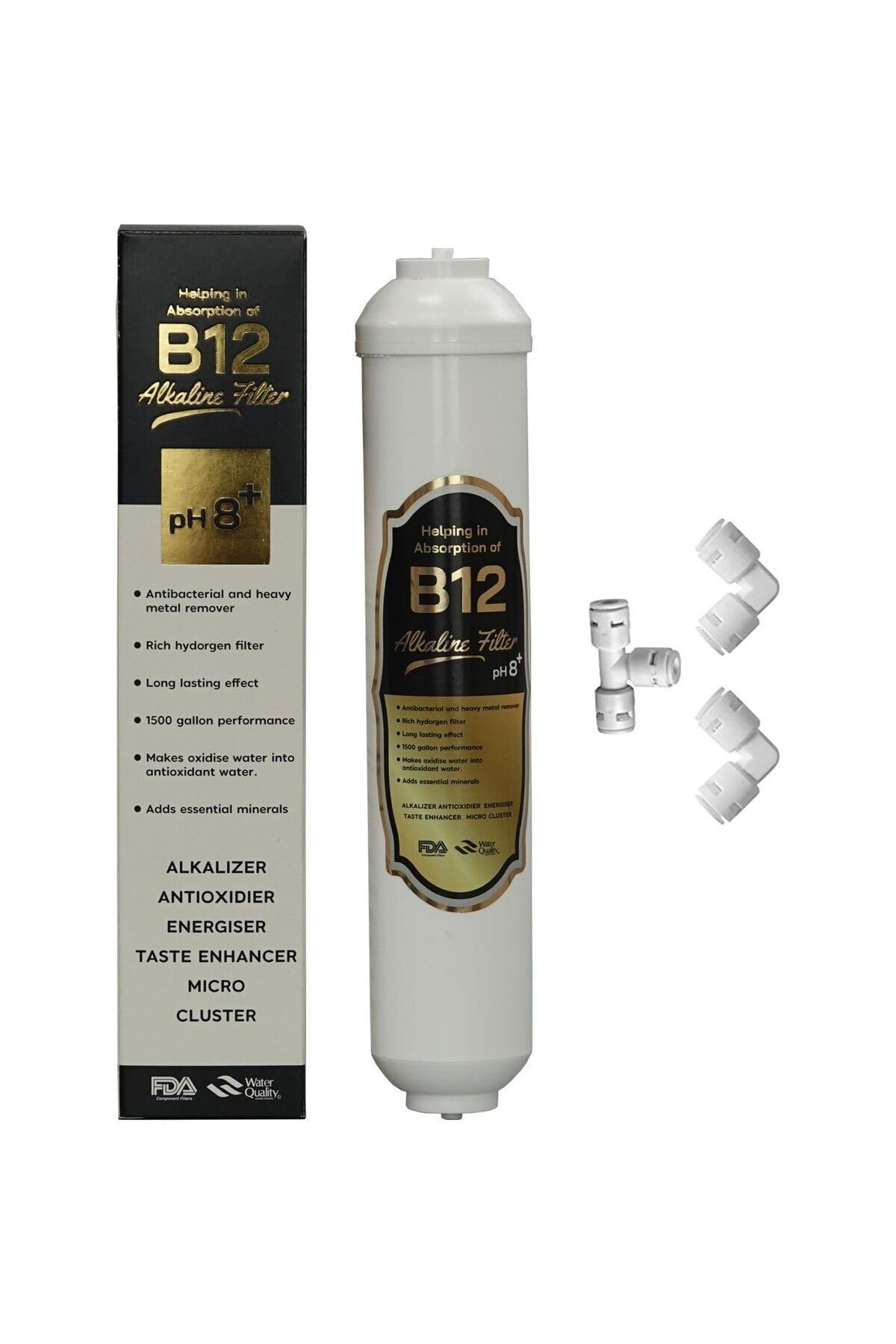 Aqua Bella Su Arıtma Cihazı Alkali B12 Filtre Ph 8+