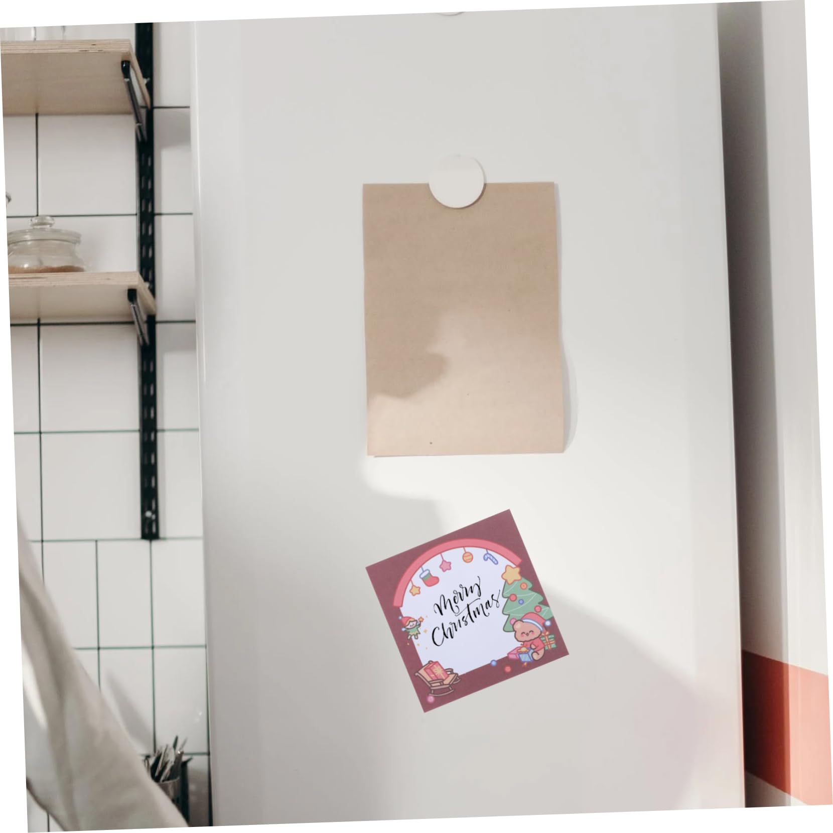 Tofficu 48stücke Weihnachtliche Haftnotizen Selbstklebende Notizblöcke Mit Festlichen Motiven Für Schule Büro Und Persönliche Dekoration Für Weihnachtsgeschenke