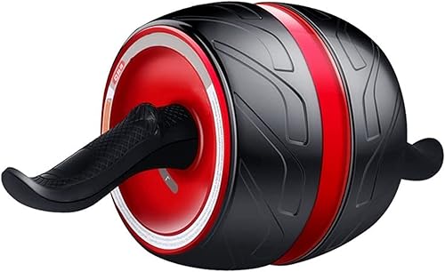 LAUS Rodillo de rueda abdominal con alfombrilla de rodillera, rebote automático y entrenamientos de núcleo de múltiples ángulos