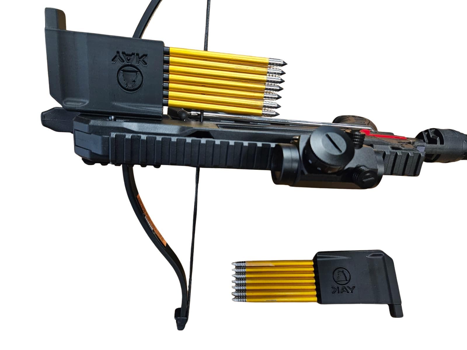 YAK Archery Mankung Sobek Schnelllader V2 für Picatinny-Fixierung 2 stück