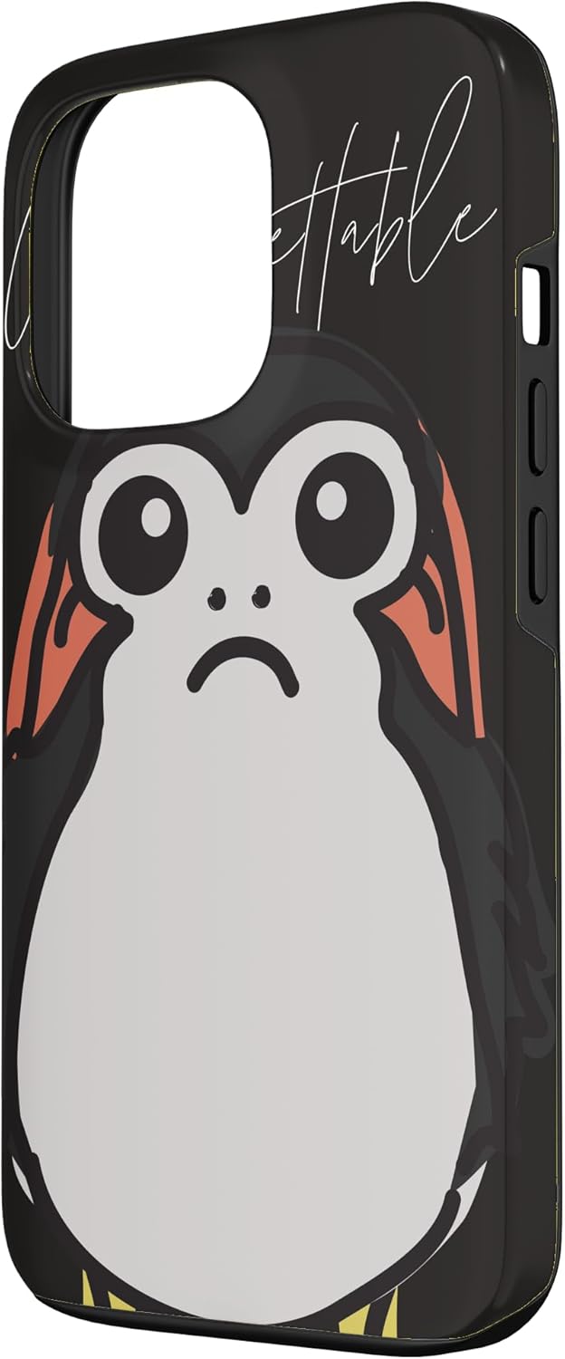 iPhone 13 Pro Star Wars Porg Unporgettable Black Case