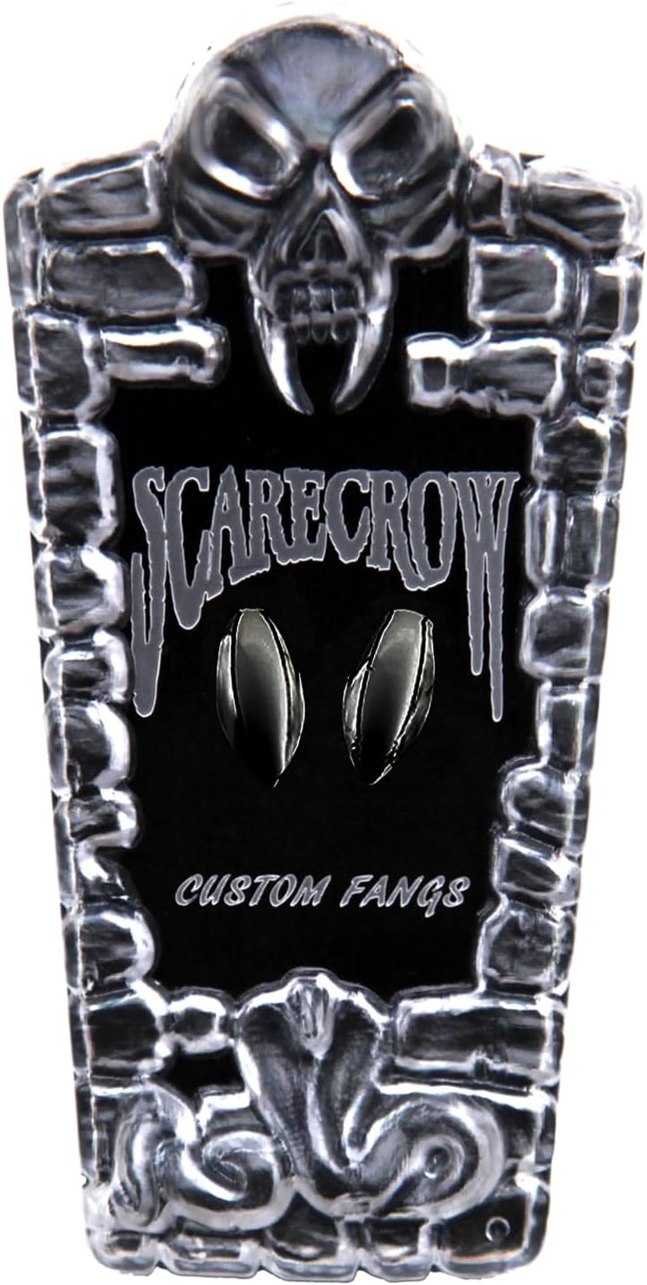 Scarecrow Glam Metallic Classic Deluxe Custom Fangs (Length 18mm)