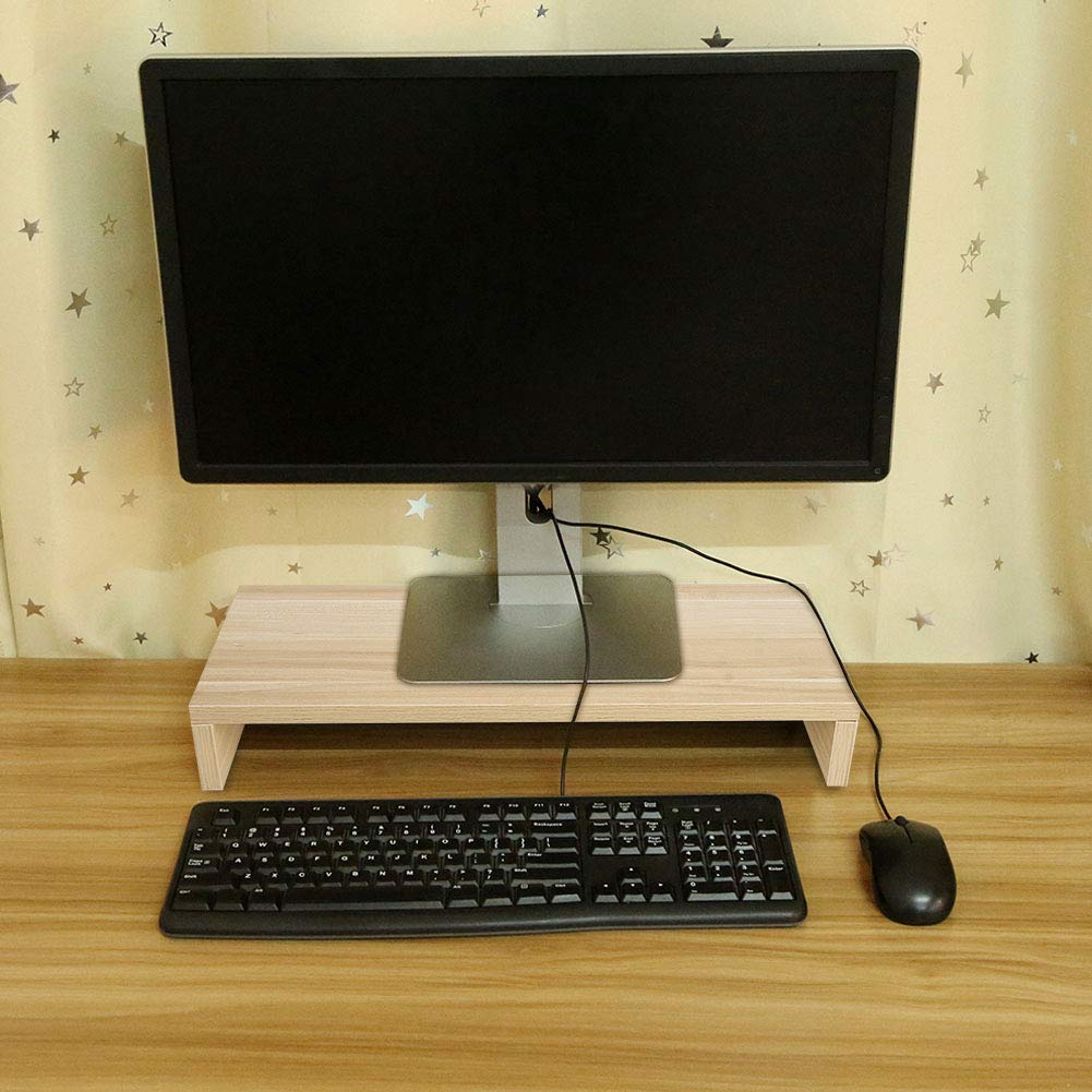 Estink Réhausseur d'écran bois 50cm