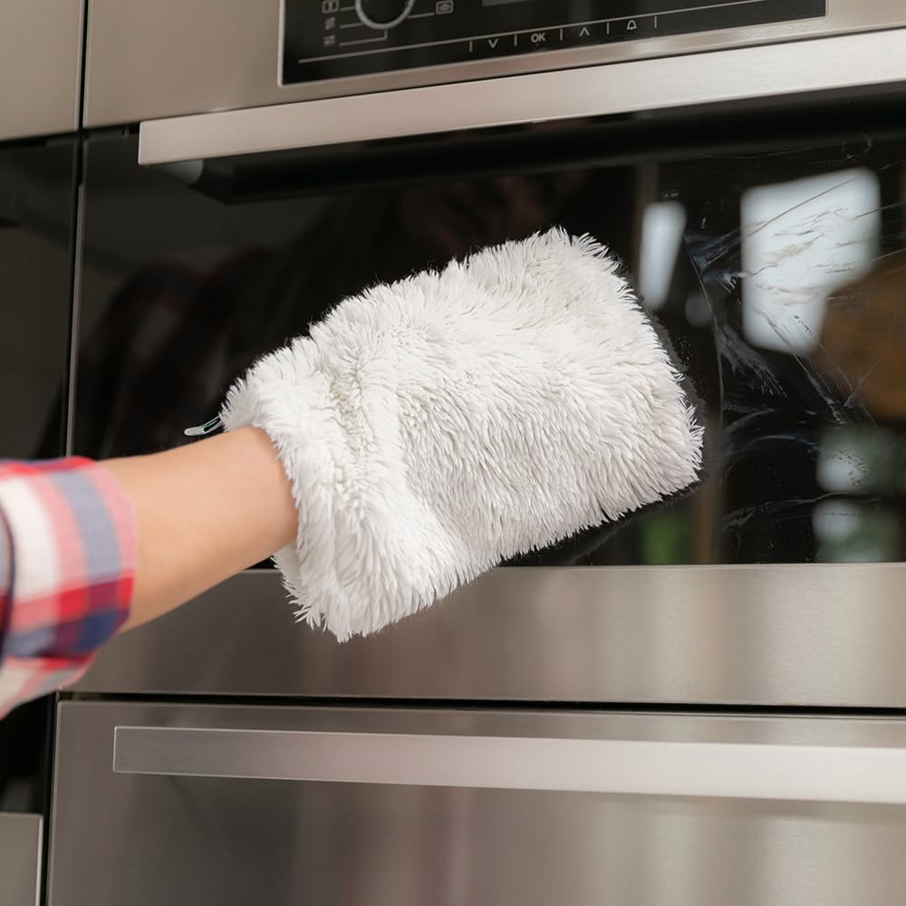RAYPATH INTERNATIONAL Universele set Mini – Care Glove | reiniging zonder chemicaliën voor leer, elektronica en planten | milieuvriendelijke en herbruikbare microvezel