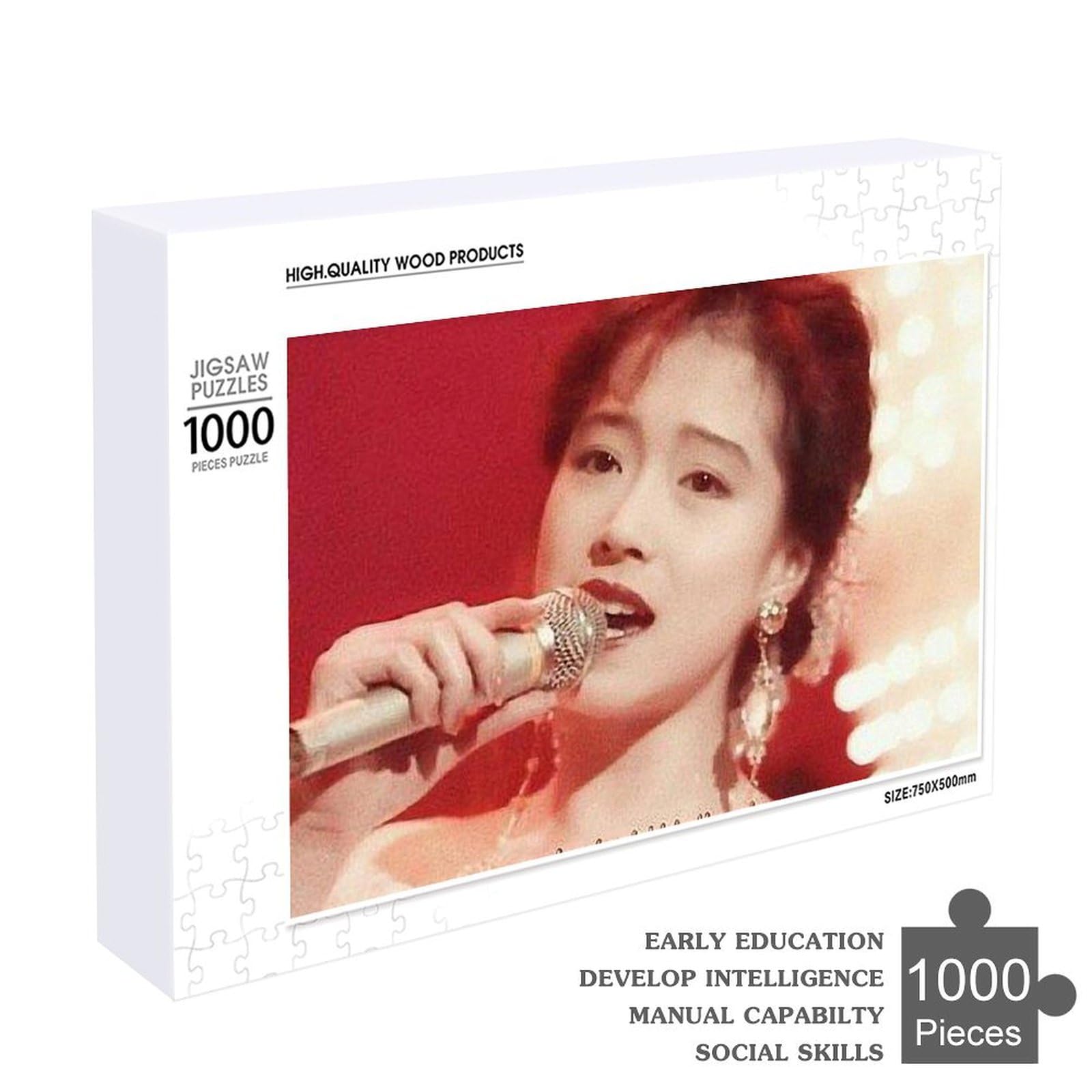 Amazon.co.jp: 中森明菜 ジグソーパズル 木製で環境にやさしく 無臭 