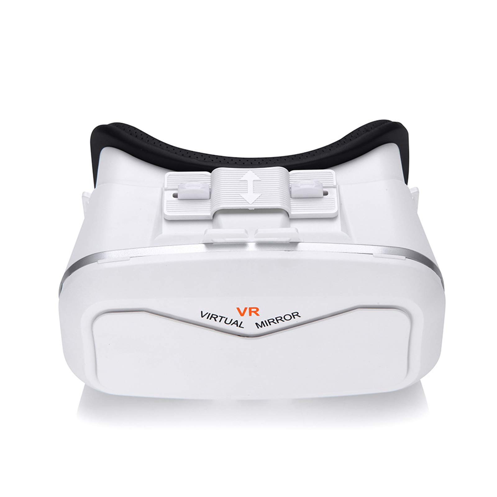 3D VR Gafas de Realidad Virtual Auriculares VR para Pantalla de 4,0 a 6,0 Pulgadas, Casco VR de Realidad Virtual Disfruta de los Mejores Juegos y Videos RV, 360 y 3D,Blanco