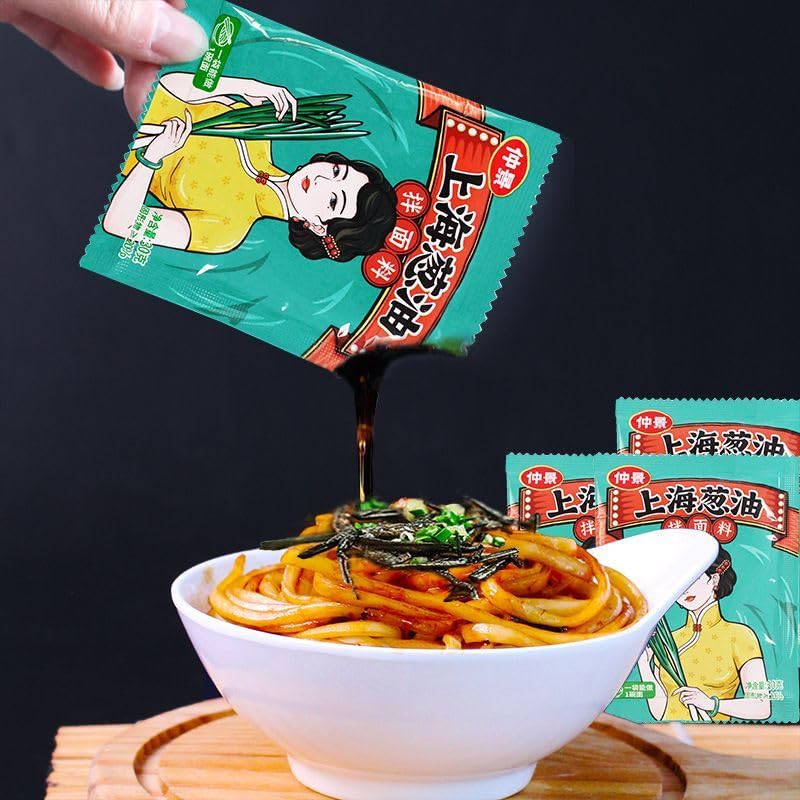 調味料・料理の素・油 cha Amazon.co.jp: 中国 上海葱油酱 中華醤 ネギ油汁 中華料理の調味料