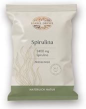 Spirulina Pellets, 650 Tablets High Dose without Unnecessary Additives. Minerals, Amino Acids, Proteins, Beta Carotene, Vitamin B12. Blue Algae from California. Natural Laboratory BÄRBEL DREXEL®