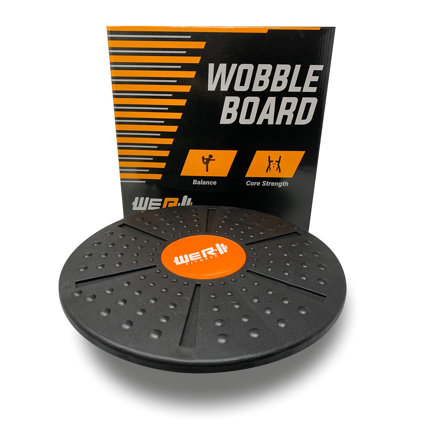 Buy We R Fitness Body Wobble Balance Board. Core Trainer Wobble Board