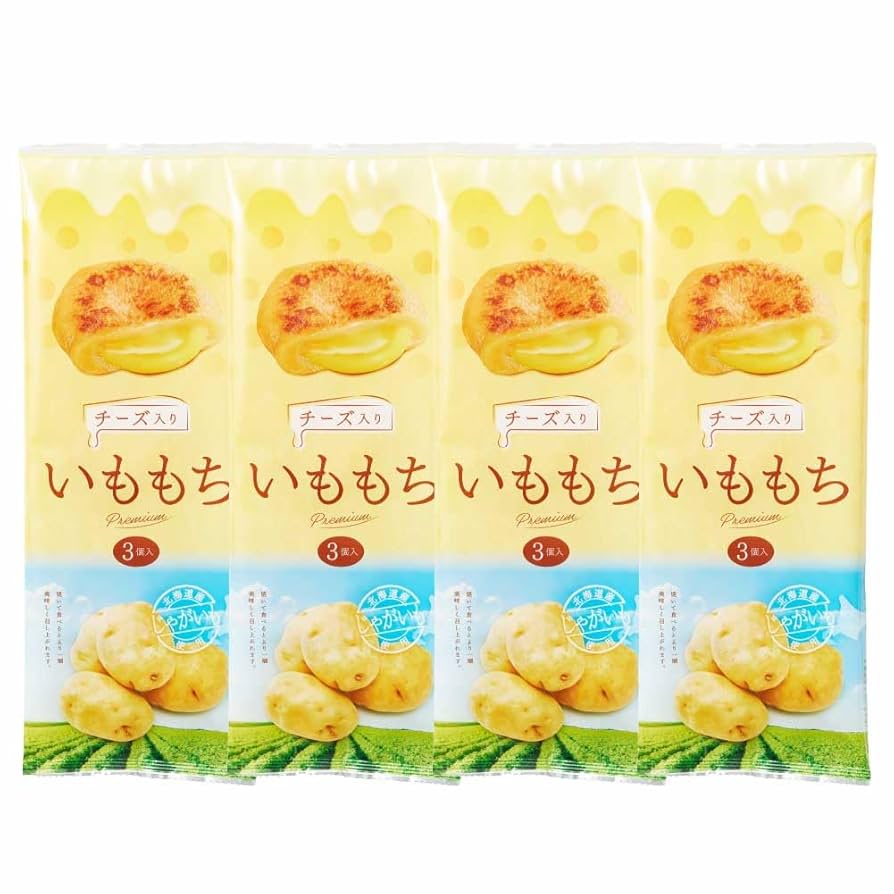 Amazon | いももちチーズ入り 50g × 3個入 × 4袋セット | 常温