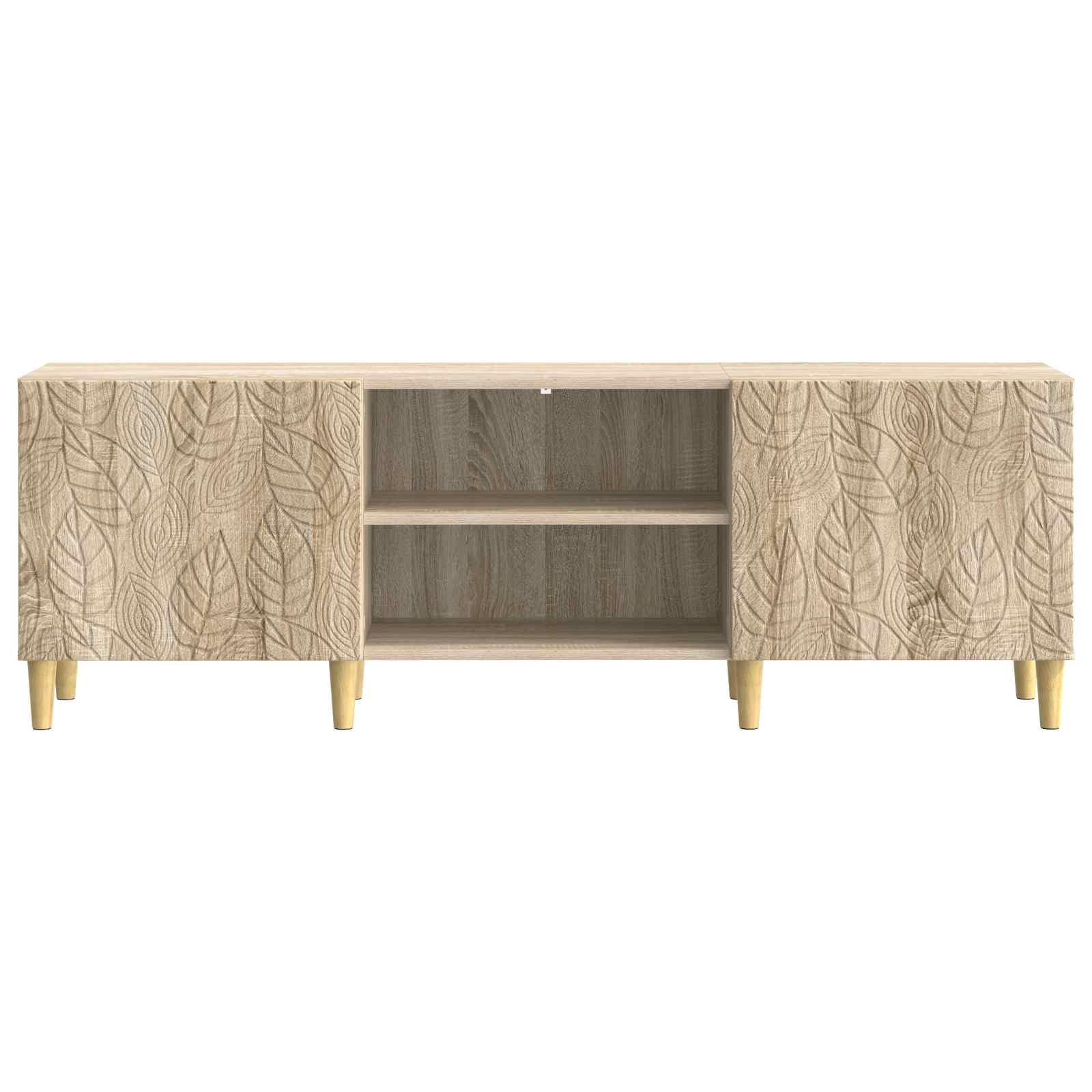 Szafka pod telewizor 150 x 31 x 50 cm dąb Sonoma drewno