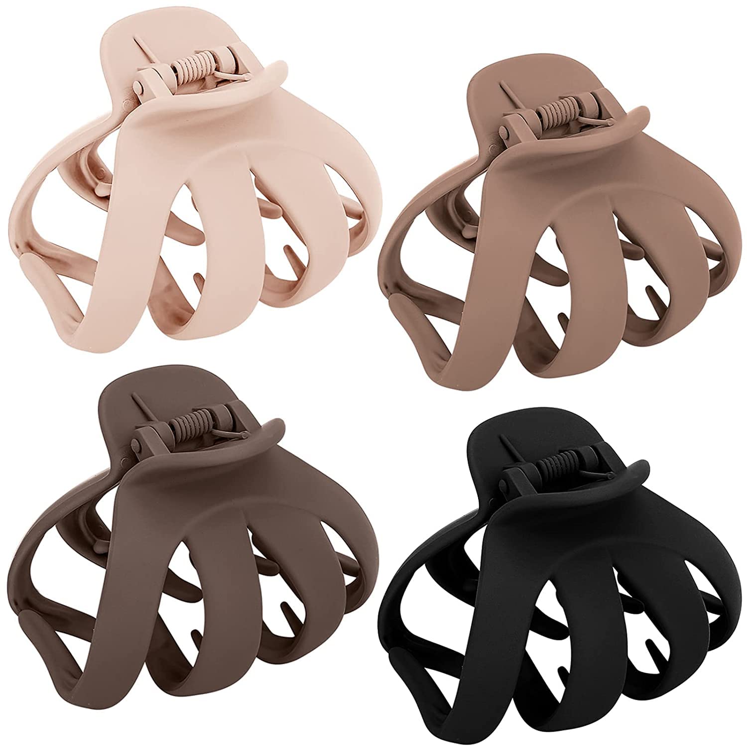 YESENLE 4PCS Hair Claw Clips