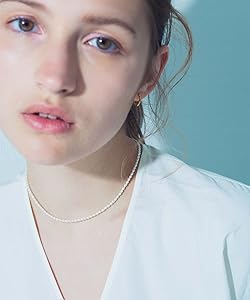 Amazon | (エテ) ete K10YG ライスパール ネックレス 761654 FREE