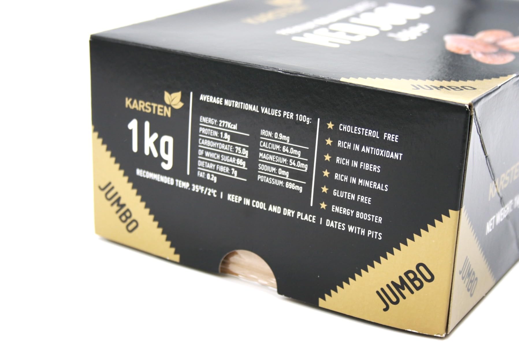 Mercado del Paraiso Mercado del Paraíso ➤Dátiles Medjool Premium Jumbo 1Kg Sudáfrica