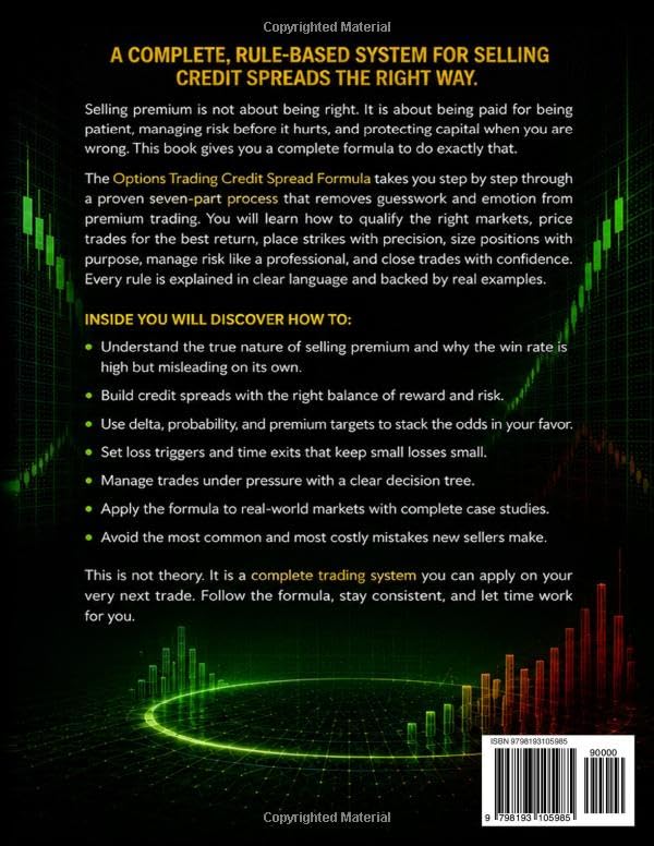 THE OPTIONS TRADING CREDIT SPREAD FORMULA: The Complete Guide to Selling, Sizing, Managing and Closing Premium Trades Without Blowing Up image 3
