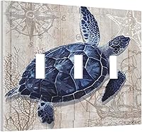 Vista 32 de Cubierta de interruptor de luz de palanca de hojas tropicales negras y doradas, hoja de palmera, decoración de 1 cuadrilla, placa frontal eléctrica