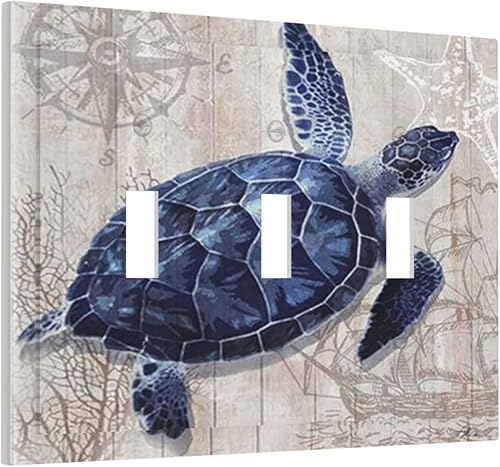 Miniatura 32 de Cubierta de interruptor de luz de palanca de hojas tropicales negras y doradas, hoja de palmera, decoración de 1 cuadrilla, placa frontal eléctrica