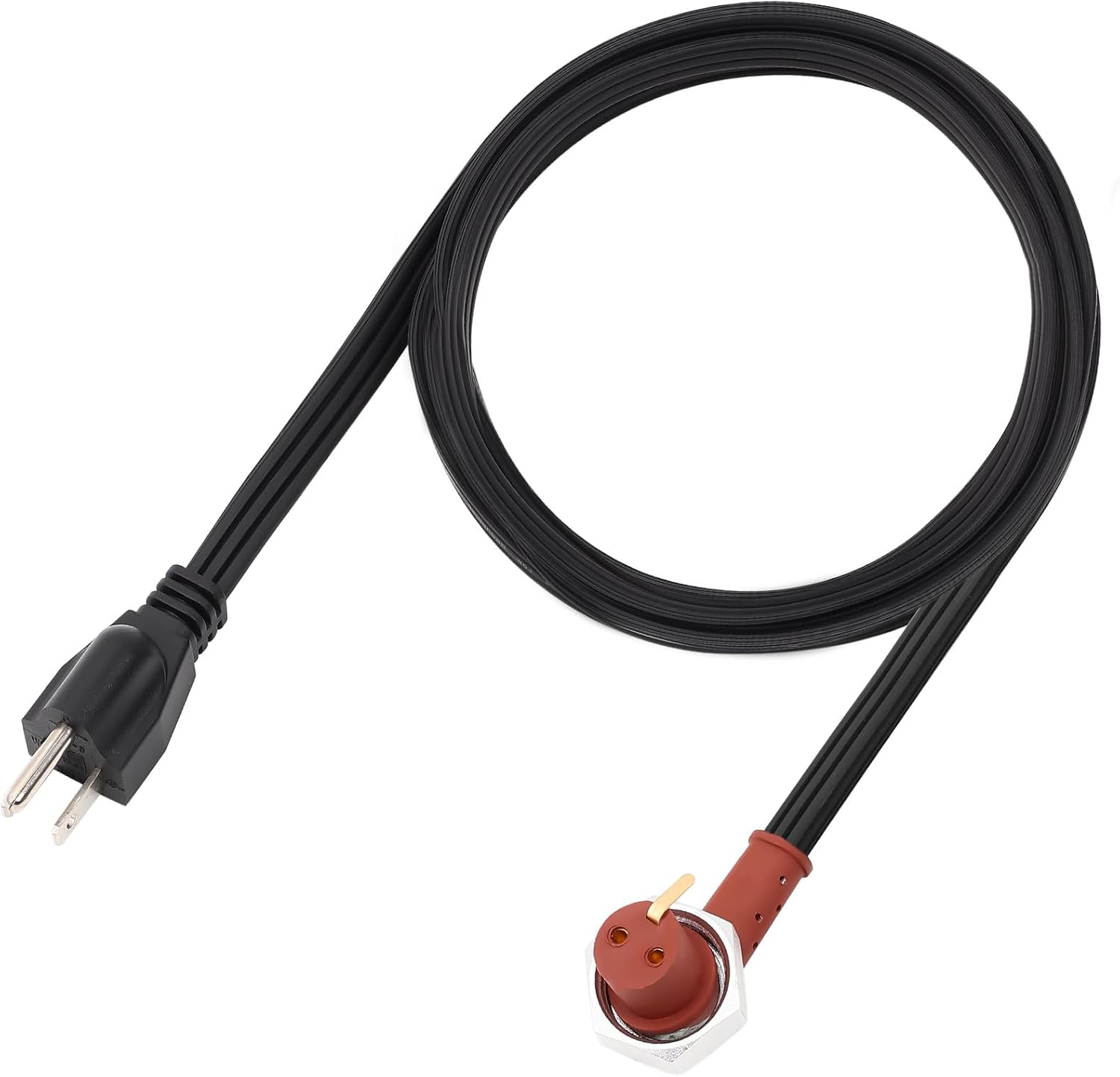 120V Block Heater Cord 251919 for Ford 7.3 6.0 6.4 6.7 L Powerstroke Diesel F250 F350 Dodge Ram Cummins Diesel 5.9, 6.7 L Fits Heavy Duty Immersion Heaters and Engine Block Heaters,6-feet