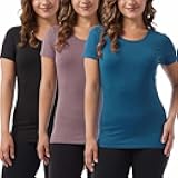Ladies' Cool Tee Short Sleeve Scoop Neck, 3-Pack