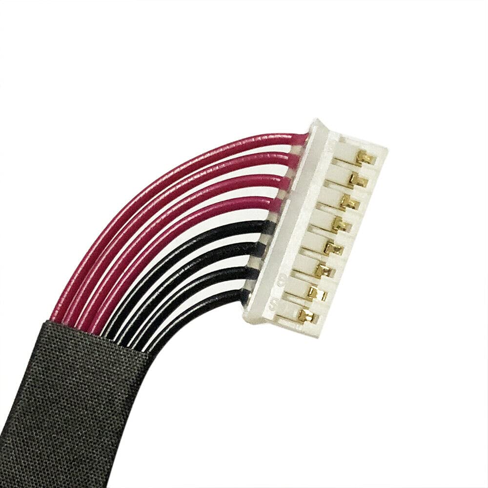 ZAHARA Złącze zasilania DC jack dla MSI GE73 GE73VR MS17E1 GPL73 GL73 GP73 GL75 9SDK G2 K1G3008058H39 K1G3008058V03 K1G3008058 K1G3008058J36 K1G3008058H39 K1G3008058V03 (8PIN)