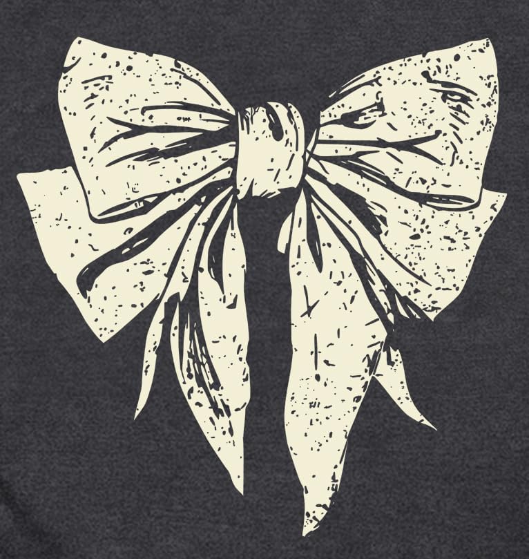 Bow Shirts for Women Cute Pink Bowknot Ribbon Print Tee Tops Bow Girly Aesthetic T-Shirts - Image 5