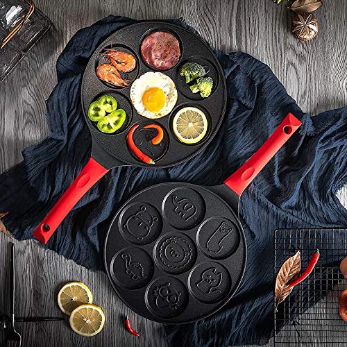 Amazon | 卵焼き器 7穴フライパン パンケーキ ガス対応 家庭用