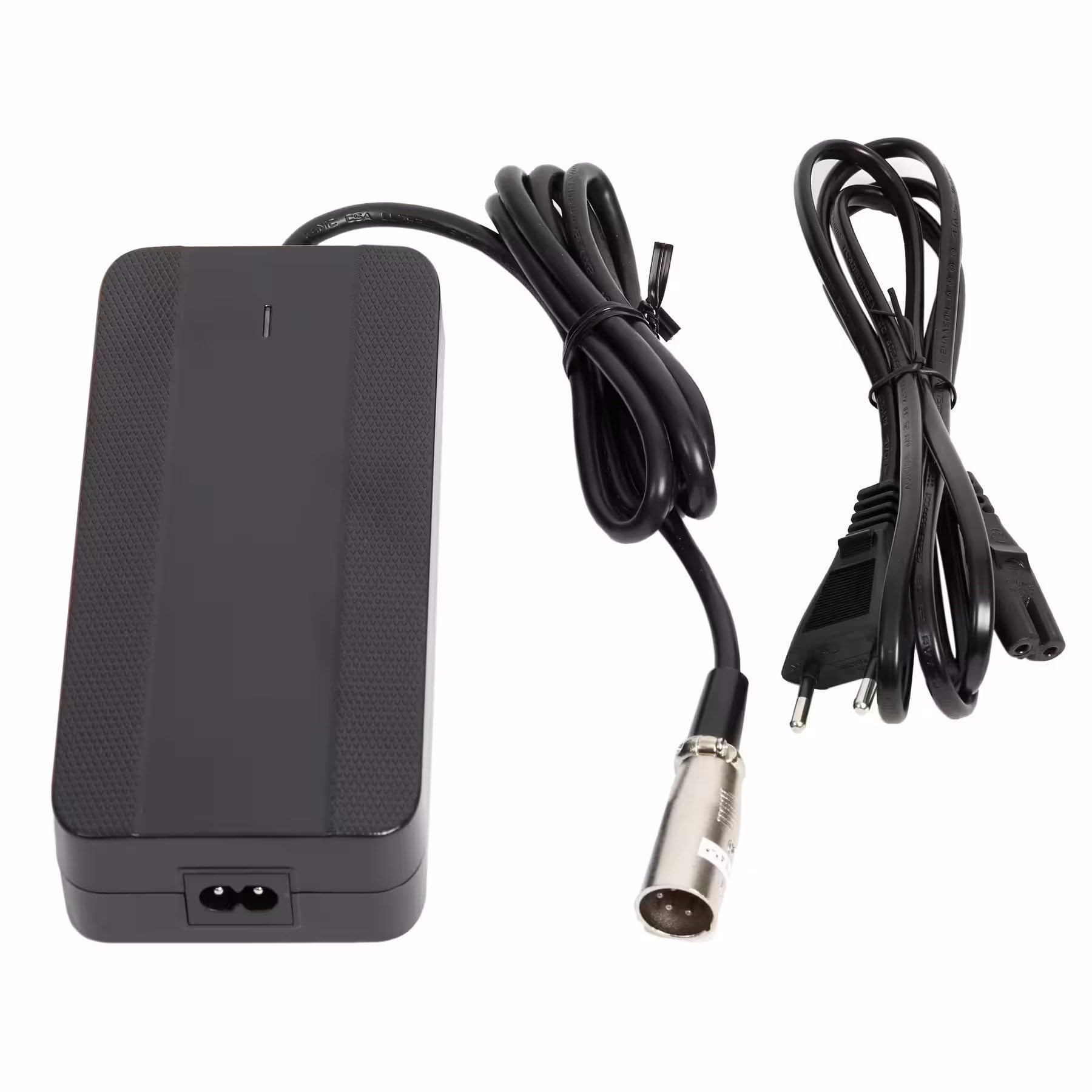 Vervangende Qwic oplader met neutrik plug voor de 36 Volt Lithium accu